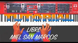 Libre - Miel San Marcos [Piano Tutorial]