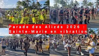 Parade des Aliz&eacute;s 2026 | Le grand d&eacute;fil&eacute; du carnaval &agrave; Sainte‑Marie