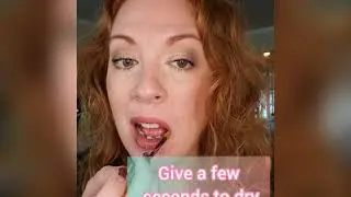Velvet lipsense application