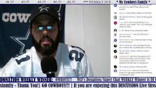 LATE NIGHT Discussion: Collab With SpaceCowboy17; Down & Out After The Cowboys Loss To Seattle...