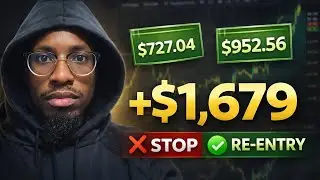 Gold Swept My Stop, Then Ran EXACTLY As Planned (Re-Entry + Patience)