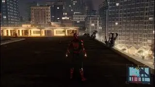Marvel's Spider-Man break dancing at the end