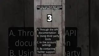 How can a user check their current rate limit status on Twitter?