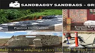 Sandbags for Flooding - Size: 18