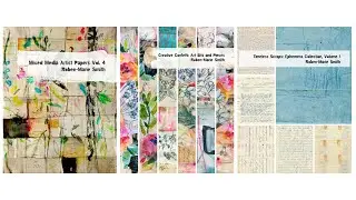 Mixed Media Paper Books by Roben-Marie Smith