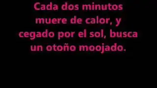 Cada dos minutos - Despistaos LYRICS