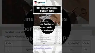 sci executive interview 2025 | sci executive exam date 2025 #sci #executive