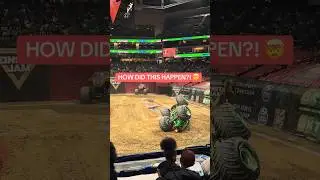 Такого трюка я не ожидал 🤯 #california #monsterjam #monstertruck #flip #racing #monsterjamworld