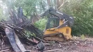 tearing down a lost homestead