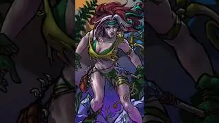 🗡️ SAVAGE LAND ROGUE Fan Art Timelapse | Digital Art Process  &ndash; BOOP Comics #xmen