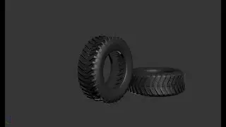 How to model tractor tyre 3ds max tutorial part  - 1