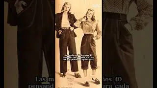 Los a&ntilde;os 40 promet&iacute;an una moda cada vez m&aacute;s igualitaria... #1940s #historia #historiadelamoda