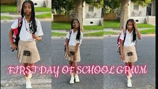 GRWM for the first day of school *6th grade edition (first video)💕