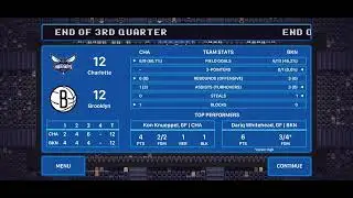 Carriera Hoop Land | Brooklyn Nets - Charlotte Hornets