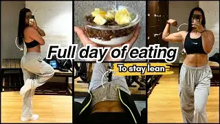 Locked In 2026 🔒| Full Day of Eating to Stay Lean💪🏻