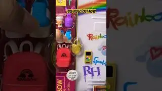 Rainbow High Design and Style Locker #rainbowhigh #doll #unbox #playset