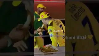 Ms dhoni Eating Banana Before Match Starts #cskvsgt #msdhoni #csk #cricket #explore #shorts #like