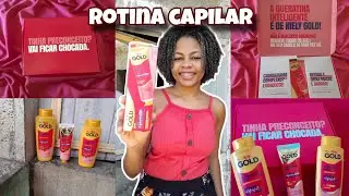 ROTINA CAPILAR COM NIELY GOLD- Reconstrução Potente Para Cabelos Danificados🧖🏽‍♀️✨️