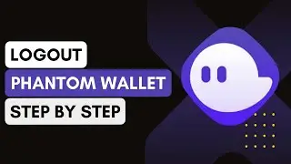 How To Logout Phantom Wallet Account 2024 | Phantom Wallet App Sign Out !
