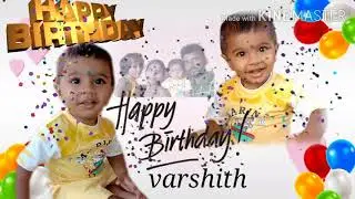 birthday status video varshith birthday status