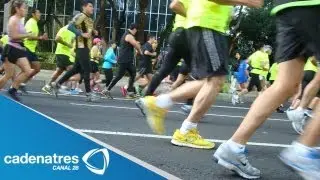 Genera malestar el cambio de ruta en el Maratón de la Ciudad de México