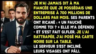 Sa famille m’a traité de pauvre — puis j’ai payé la note et ils ont blêmi.
