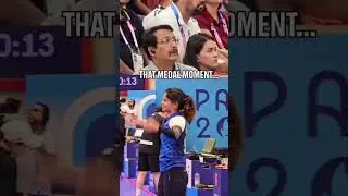 India's first medal 🏅🏅 #shoot #bhakar #geeta #olympics #gold #shorts #news #india #haryana #jaat #ai