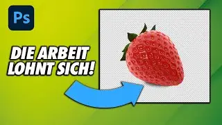 Objekte mit Schatten freistellen - Photoshop Tutorial