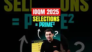IOQM 2025 Results Out!! VOS Selections = Prime^2 #result #olympiads #isi