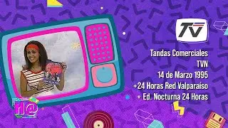 Tandas Comerciales TVN (14 de Marzo 1995) + 24 Horas Red Valparaíso + Edición Nocturna de 24 Horas