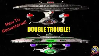 4K New Galaxy X Class VS Assimilated Galaxy X Class - Galaxy X From Hell Star Trek Ship Battles