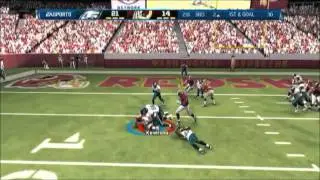 Madden 13-Unranked match-Eagles gameplay-Subscriber A## Whoopin weekend|