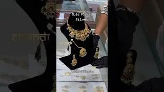 Silver Bridal set ✅MOST TRUSTED JEWELLER #gold #plated #silver #chandibyrampartap #explore #shorts