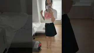 Saturday look | skirt and high heels #highheels #skirt #ootd #trans