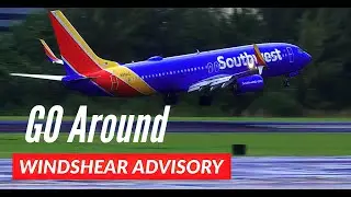 Southwest Aborts Landing + Windshear at SJU with ATi B757 | Intense Aviation Moment