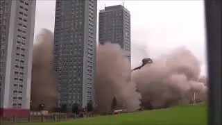 Demolition by explosion, the perfect job