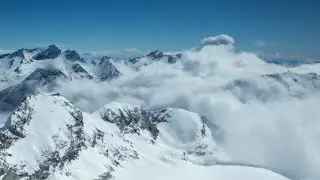 Snow Covered Mountains - Extreme Mountain Top Views