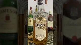 Legacy | Premium Blended Whisky | Extra Classic | Peg Making🥃| #asmr #legacy  #whisky #cocktail