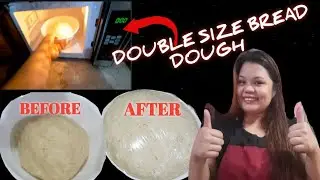 HOW TO DOUBLE SIZE YOUR BREAD DOUGH|| BASIC BREAD MAKING FOR BEGINNER| DELICIOUSD VLOGS