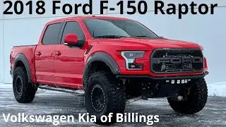 2018 Ford F-150 Raptor For Sale Billings, Bozeman, Helena, Great Falls, Montana (near me) #ford