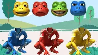 Wrong Heads DAME TU COSITA and PATILA Alien Green El Chombo Dance CHALLENGE