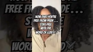 SPEAK THE #WORDOFGOD TO STAY #FREE FROM #pride #part6