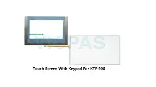 Touch Screen Panel With Membrane keypad for KTP900 6AV2125-2JB03-0AX0 Repair Replace with display