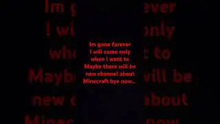 Bye guys #byeforever #forever #bye