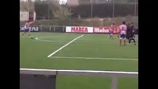 Matija Spoljaric gol de falta Atletico de Madrid