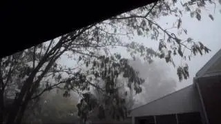 Cincinnati Severe Storm 10-26-10 With Tornado Siren Run
