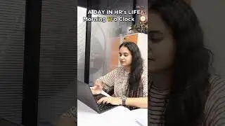 A Day In HR's Life...😎😎 #hrlife #corporatelife #officelife#humanresources #officevibes #youtubeshort
