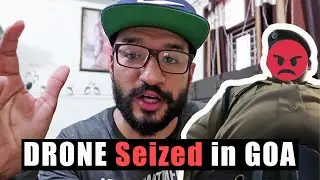 Security Caught My Drone at GOA Airport || How Did I Escape ??