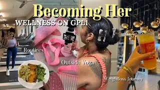 GETTING BACK INTO ROUTINES | EXPERIENCE W/ GPL1 | WELLNESS W/ OUTSIDE YOGA & MORE: icequeentaty