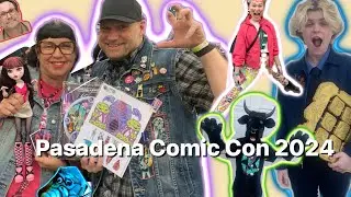 2024 Pasadena Comic Con!  Celebrities! Toys! MORE!